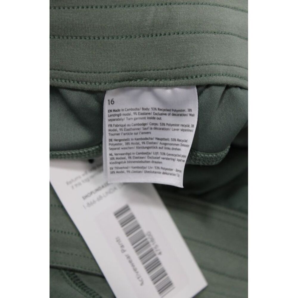 Lululemon Womens Polyester Blend Drawstring Sweatpants Green Size 16 - Picture 5 of 5